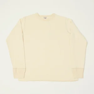 FilMelange 'Dan' Honeycomb Knit Thermal T-Shirt - Natural