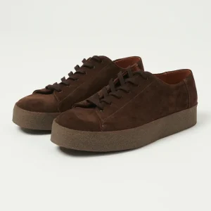 Sanders Monkey Shoe - Chocolate Brown Suede