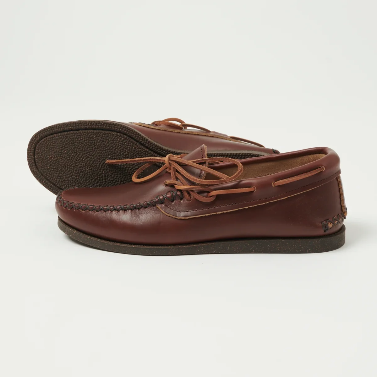 Yuketen Canoe Moc w/ Camp Sole Shoe - G Tan - Image 3